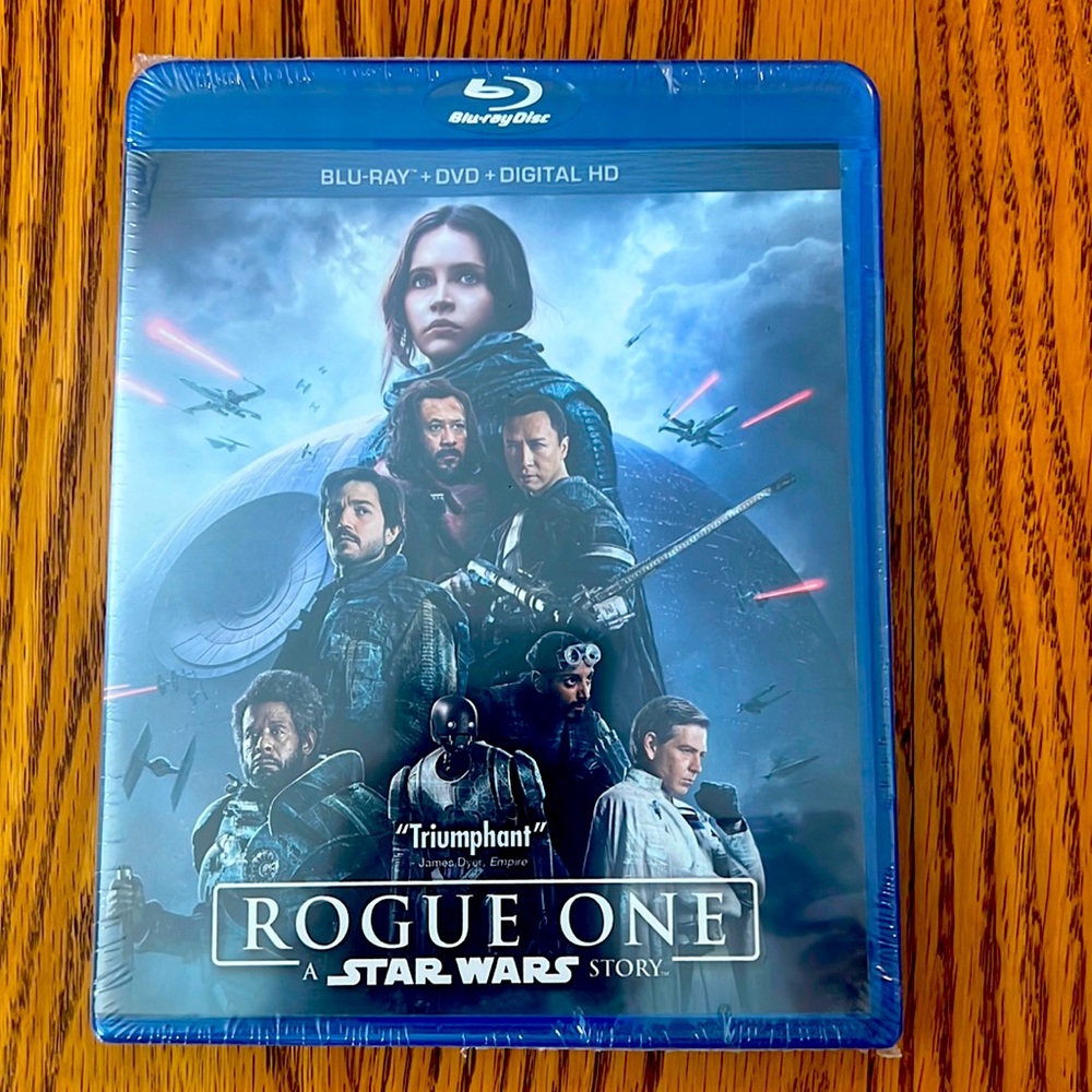 Rogue one: a Star Wars story Blu-ray DVD and digital